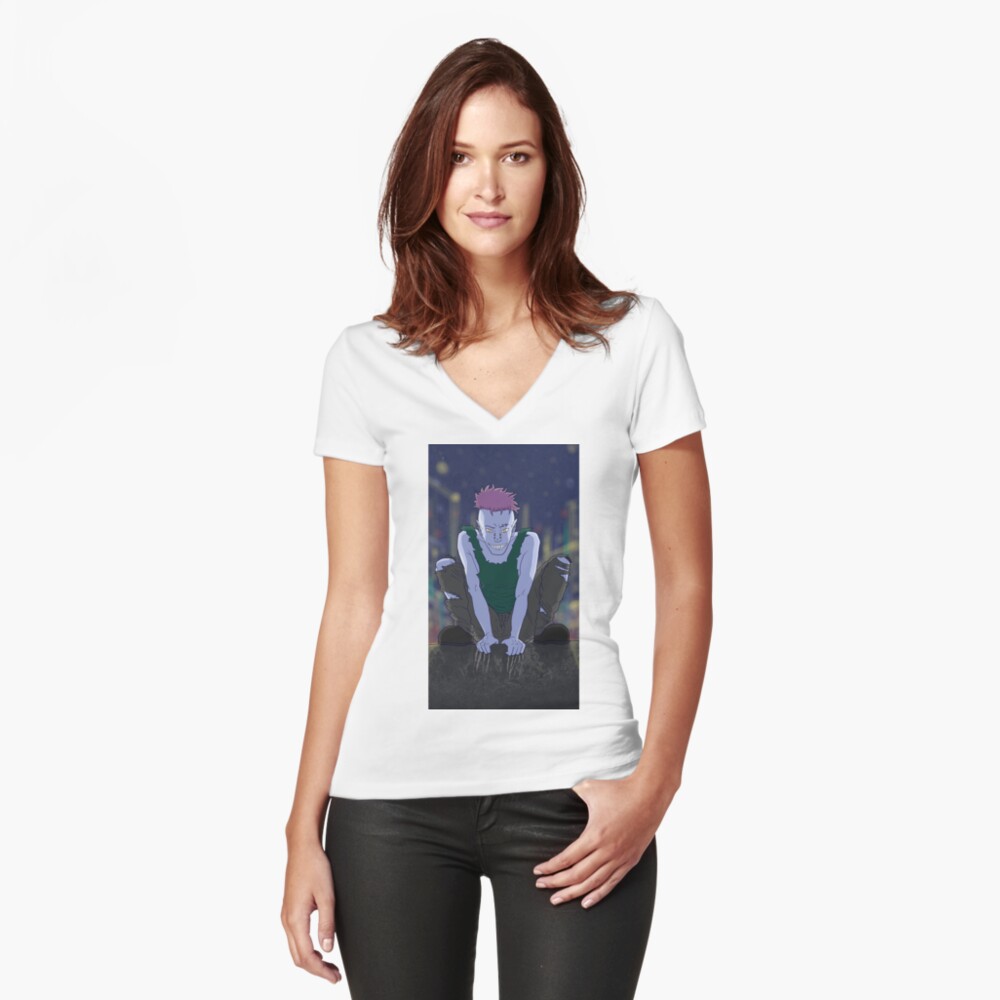 Item preview, Fitted V-Neck T-Shirt designed and sold by isisislas.