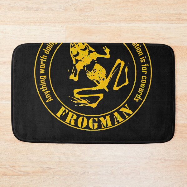 Item preview, Frogman diver (Distressed) Classic T-Shirt.png designed and sold by JuanNu.