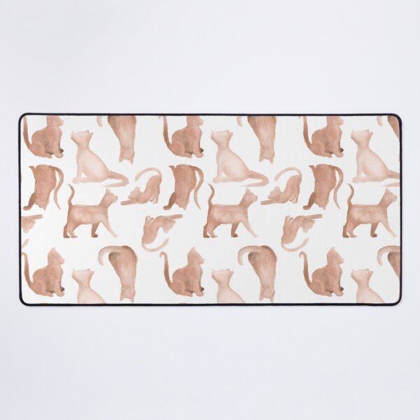 Item preview, Watercolor Cat Sillouettes  - Sepia designed and sold by PaintInTheNight.