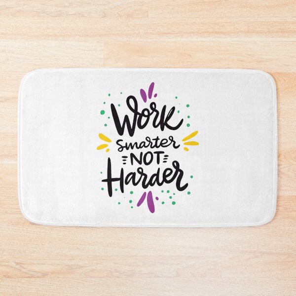 Item preview, Work Smarter Not Harder Quote, Motivational Quote, Quote designed and sold by graphic-genie.