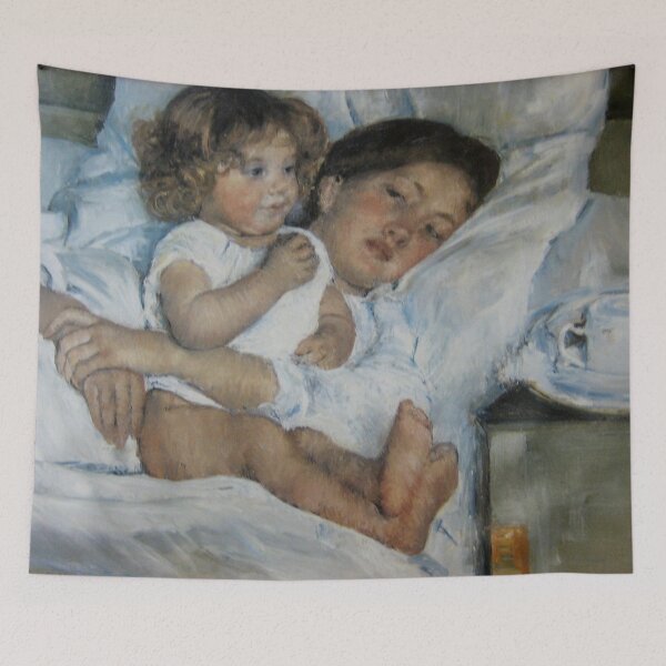 Item preview, Mary Cassatt's Breakfast in Bed designed and sold by mosfunky.