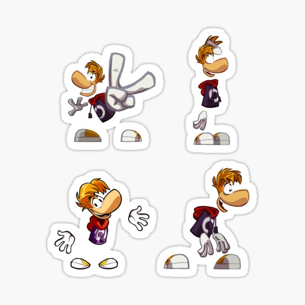 Rayman Legends Origins Adventures Great Escape Sticker for Sale by Zphal