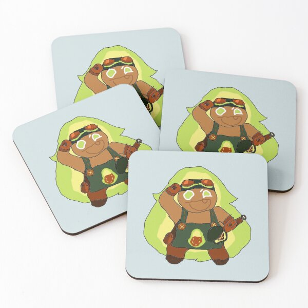 Item preview, ms paint cookie run Avocado Cookie designed and sold by funnyzoey.