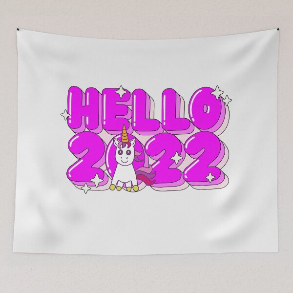 Item preview, Unicorn, Hello 2022  designed and sold by Quote for  Success.