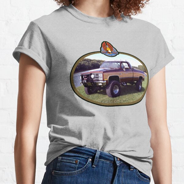 Mens Shirt Classic Truck 'THE COWBOY' Bagged Truck Shirt Bagged C10 Shirt 