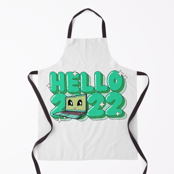 Item preview, Cute laptop, Hello 2022 designed and sold by Quote for Success.
