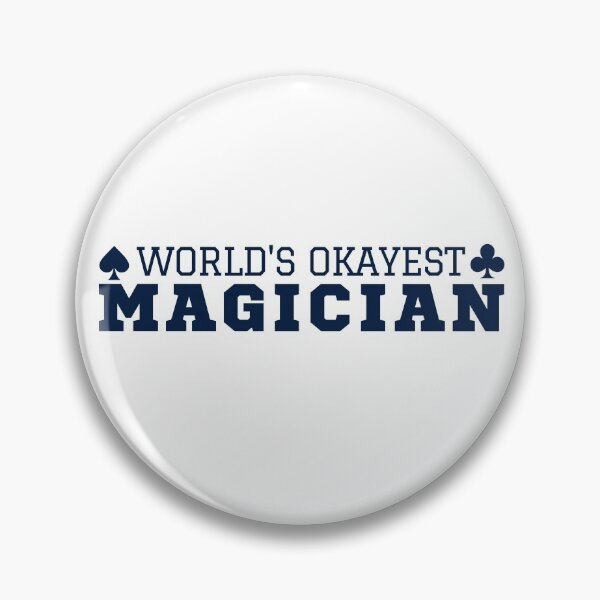 Item preview, World's Okayest Magician designed and sold by DoubleLifted.