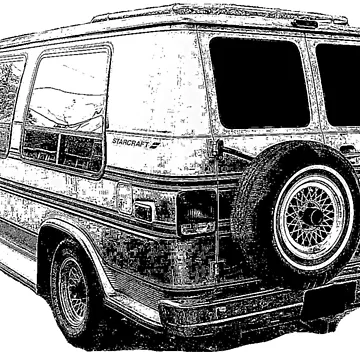 Artwork thumbnail, Chevy Van Rear by HTBeedz