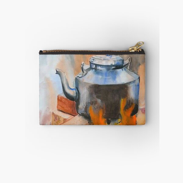 Item preview, Painting Design of a Tea Kettle on Burner designed and sold by VIVEK KUMAR RAI.