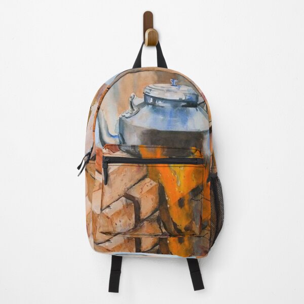 Item preview, Painting Design of a Tea Kettle on Burner designed and sold by VIVEK KUMAR RAI.