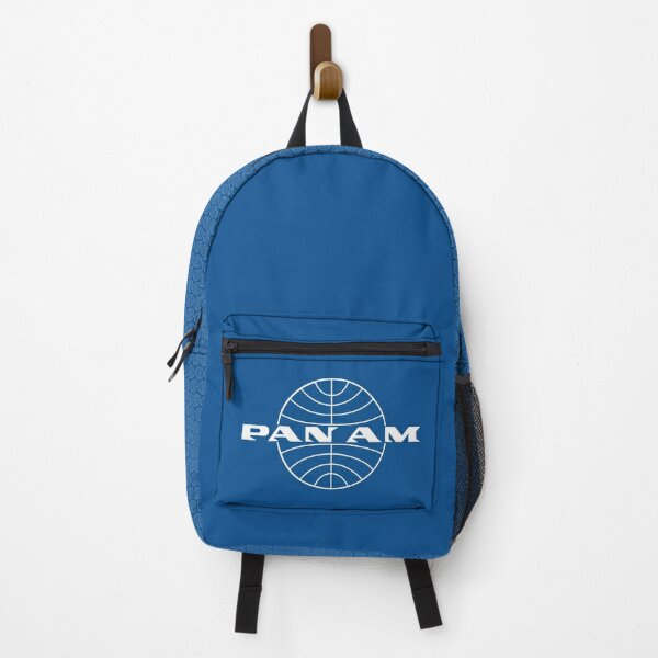 Pan Am Mid 1950S Globe Inverted Outdoor Hiking Backpack Waterproof Camping  Travel Pan Am Panam Paa Pawamerch Pan American World