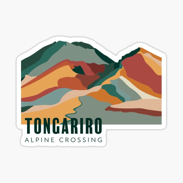 Item preview, Tongariro Alpine Crossing New Zealand designed and sold by Anne Van Beukering.