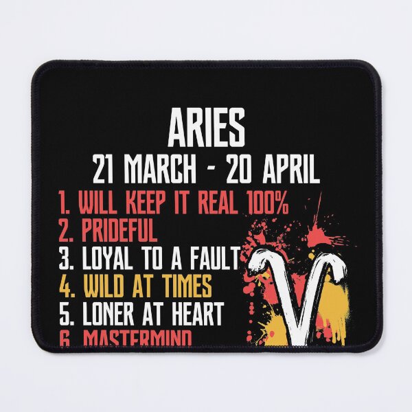 Item preview, Aries Facts Zodiac Sign Birthday designed and sold by hoangtrongkhiem.
