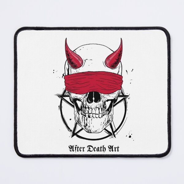 Item preview, After Death Art Pentacle Skull Blindfold designed and sold by darknessjeff86.