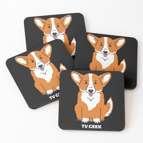 Item preview, TV Geek Dog Cute computer geek dog  love you dog designed and sold by johnrk.