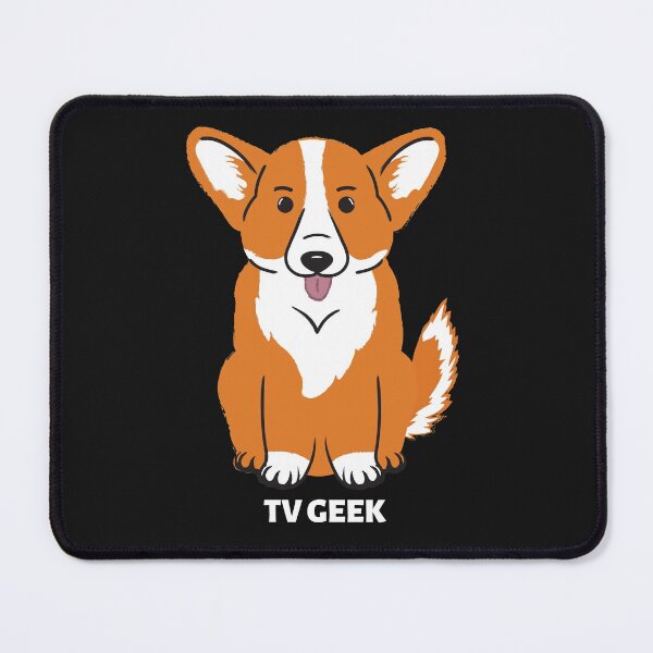Item preview, TV Geek Dog Cute computer geek dog  love you dog designed and sold by johnrk.