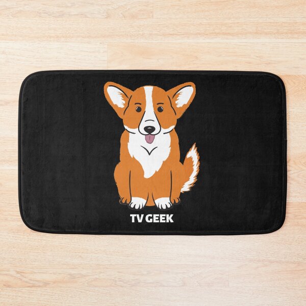 Item preview, TV Geek Dog Cute computer geek dog  love you dog designed and sold by johnrk.