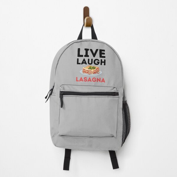 Item preview, Live Laugh Lasagna - Funny lasagna enthusiast design designed and sold by Theleochick.