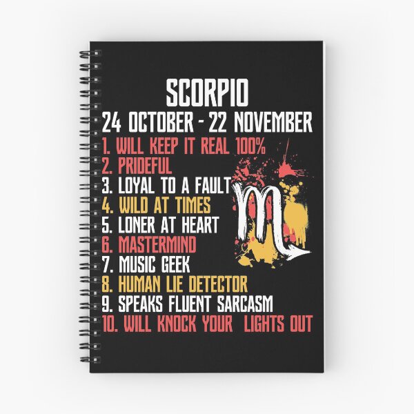 Item preview, Scorpio Facts Zodiac Sign Birthday designed and sold by hoangtrongkhiem.