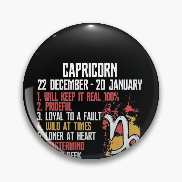 Item preview, Capricorn Facts Zodiac Sign Birthday designed and sold by hoangtrongkhiem.