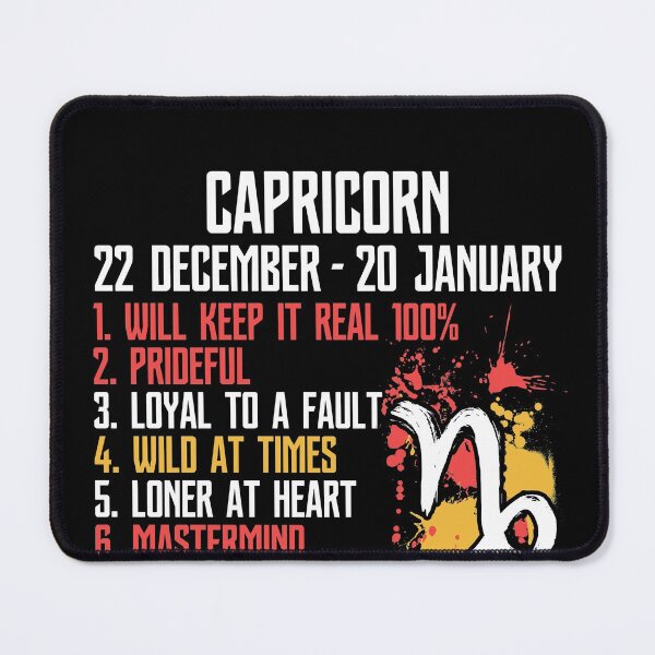 Item preview, Capricorn Facts Zodiac Sign Birthday designed and sold by hoangtrongkhiem.