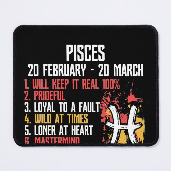 Item preview, Pisces Facts Zodiac Sign Birthday designed and sold by hoangtrongkhiem.