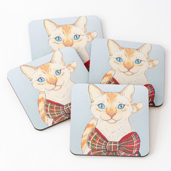 Item preview, Festive Flamepoint Siamese Cat designed and sold by Lady-Emerelda.