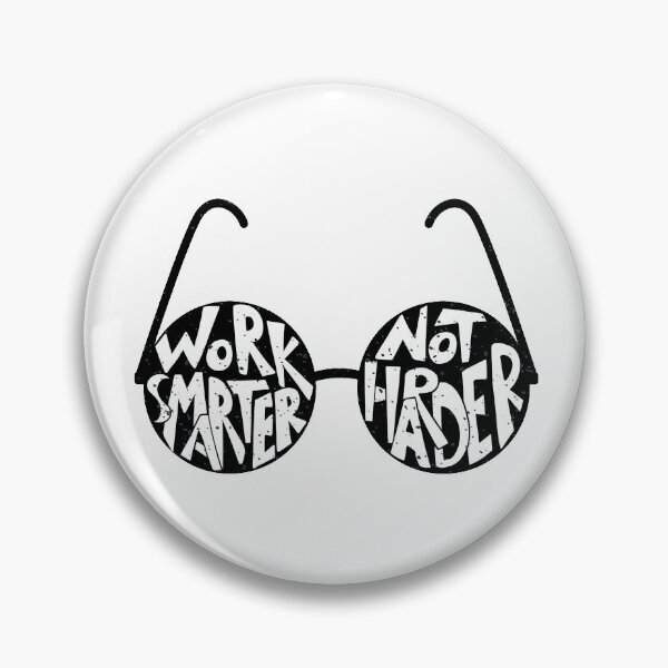 Item preview, Work Smarter Not Harder Quote, Motivational Quote, Quote designed and sold by graphic-genie.