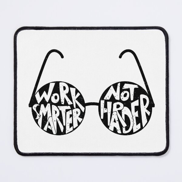 Item preview, Work Smarter Not Harder Quote, Motivational Quote, Quote designed and sold by graphic-genie.