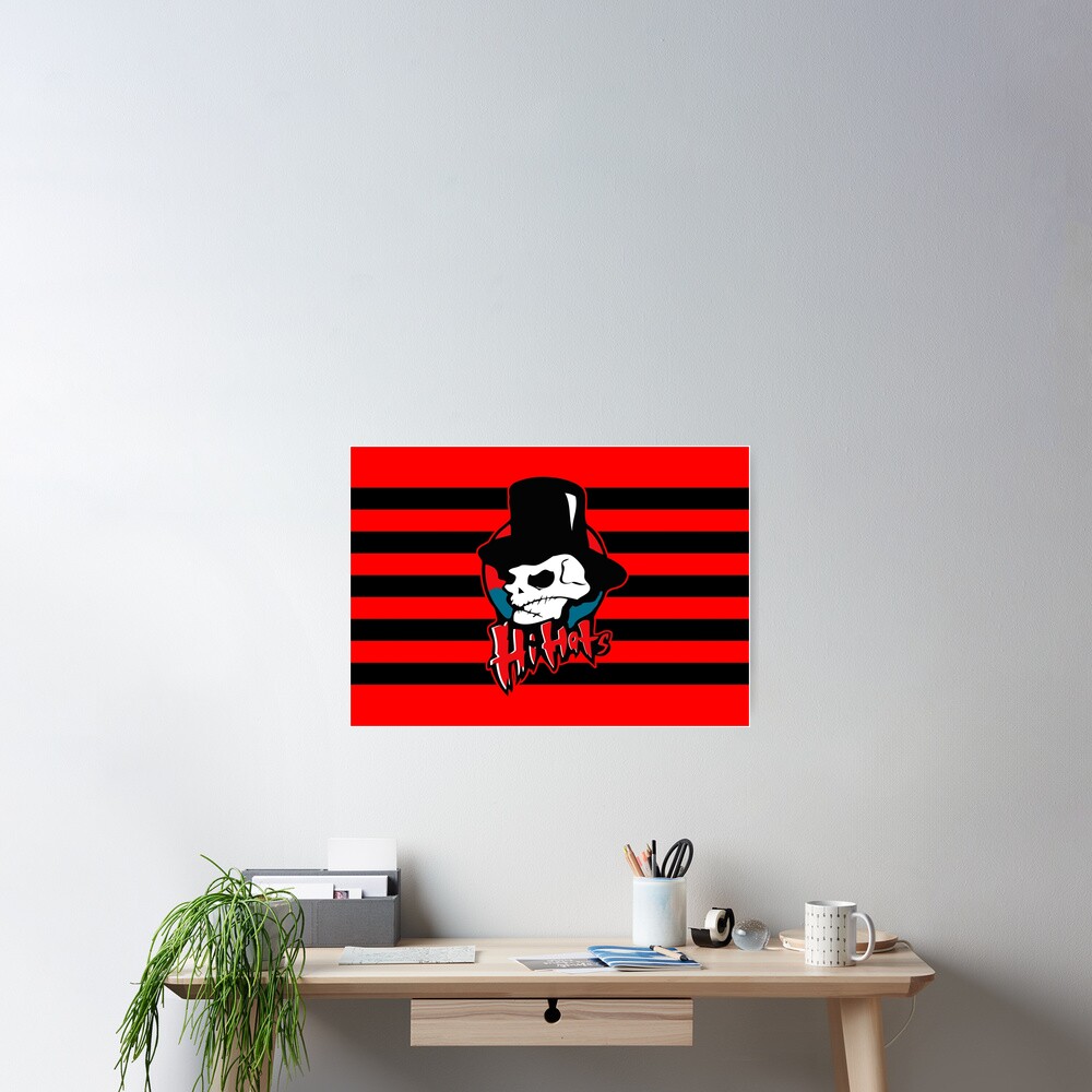 "The Warriors Hi Hats" Poster for Sale by DCdesign Redbubble