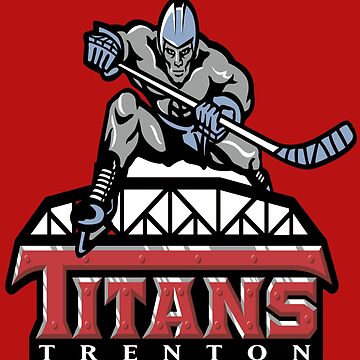 Vintage Trenton Titans Hockey Jersey Size Small White Minor League New  Jersey