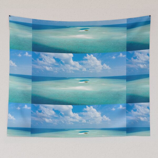 Item preview, Turquoise Blue Maldives Island  designed and sold by newburyboutique.