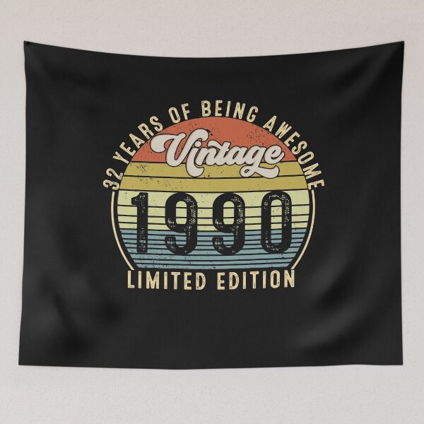 Item preview, 32 Year Old Gifts Vintage 1990 Limited Edition 32nd Birthday designed and sold by Lucius41244.