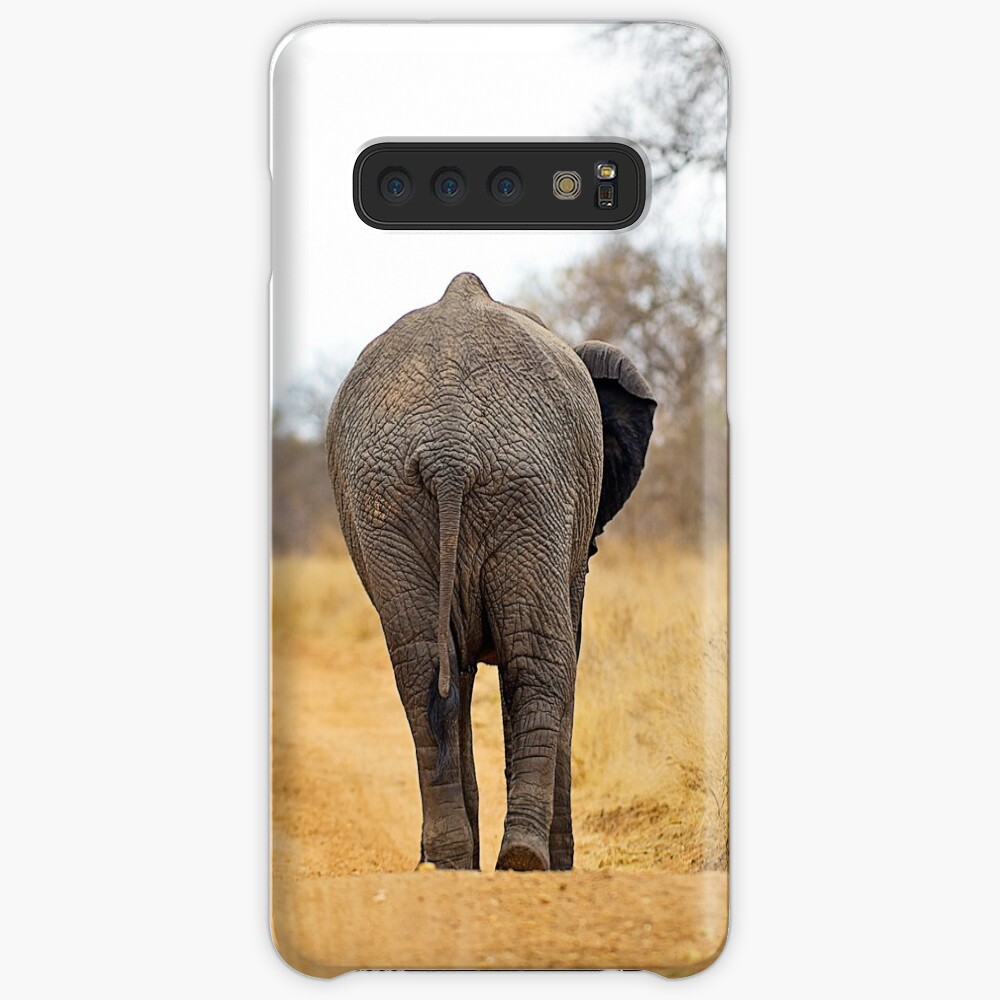 African Elephant (Loxodonta africana) mother and baby Case & Skin for Samsung Galaxy