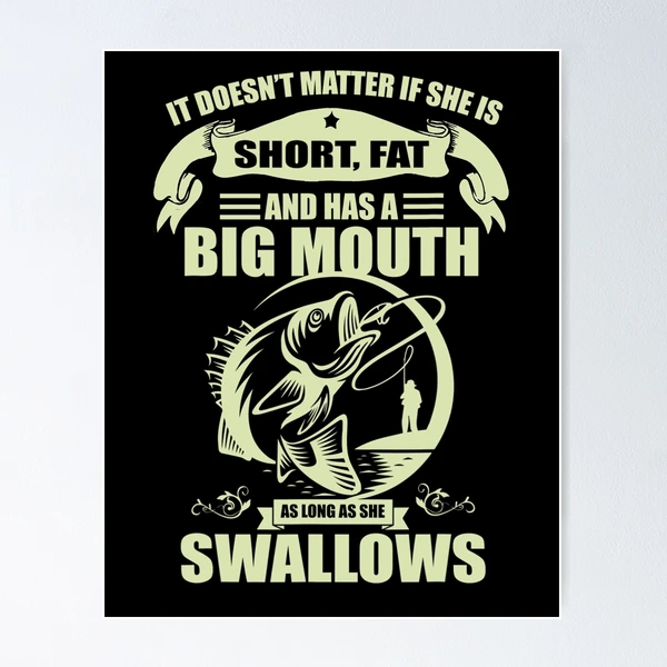 funny fishing quotes money lures gift | Poster