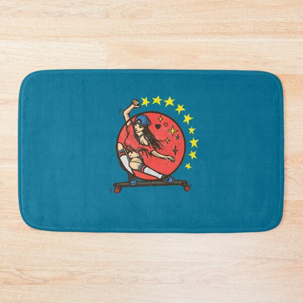 Item preview, Cool Retro Skate Girl  designed and sold by InnaMGraphic.