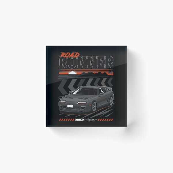 Item preview, Supra Road Runner Car Illustration designed and sold by mohalldi.