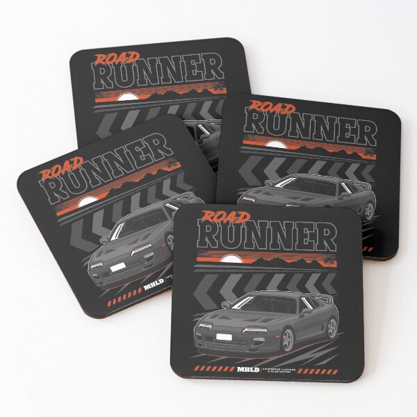Item preview, Supra Road Runner Car Illustration designed and sold by mohalldi.