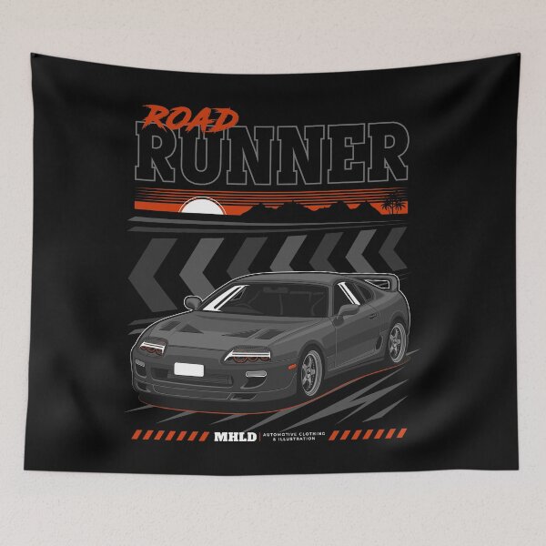 Item preview, Ilustración de coche Supra Road Runner designed and sold by mohalldi.