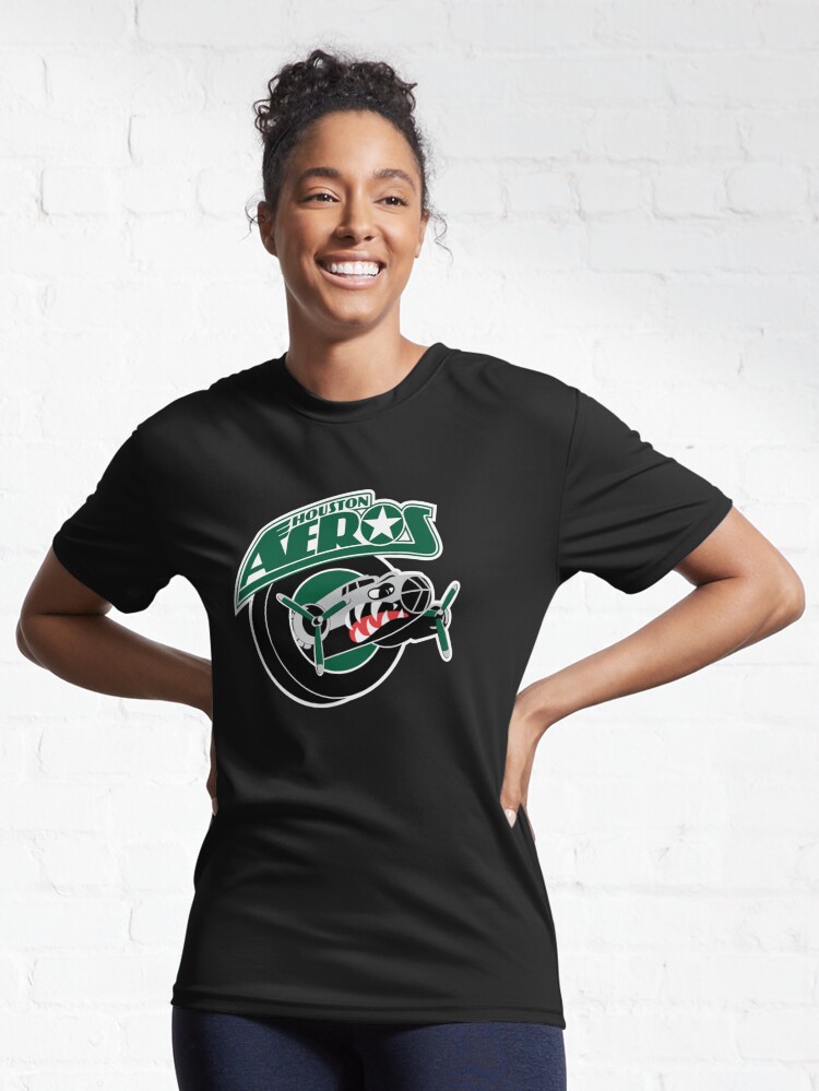 Houston Aeros AHL/IHL Retro Hockey Team T-shirt Vintage 