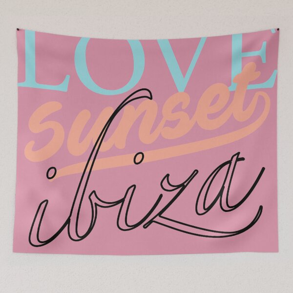 Item preview, Love Sunset Ibiza designed and sold by Polyxz.