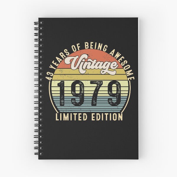 Item preview, 43 Year Old Gifts Vintage 1979 Limited Edition 43rd Birthday designed and sold by Lucius41244.