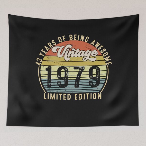 Item preview, 43 Year Old Gifts Vintage 1979 Limited Edition 43rd Birthday designed and sold by Lucius41244.