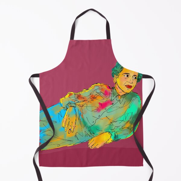 Item preview, Hannah Arendt abstract painting pose designed and sold by KennyLucky.