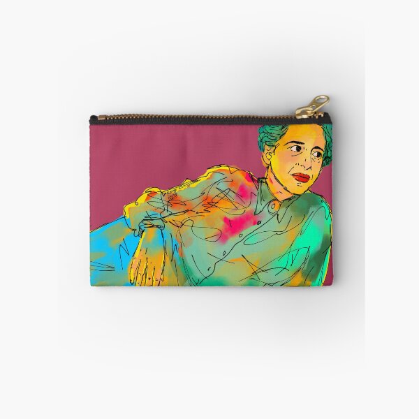 Item preview, Hannah Arendt abstract painting pose designed and sold by KennyLucky.
