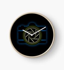 Glowing camera Clock