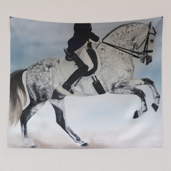 Item preview, Horse. Dressage Horse doing the flying change designed and sold by Kathysartroom.