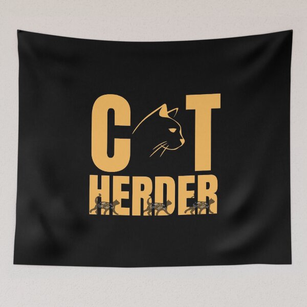 Item preview, Cat Herder designed and sold by sohaib92.