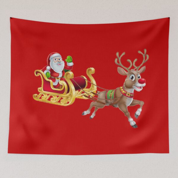 Item preview, Flying Santa Claus designed and sold by PrimeDuplex.