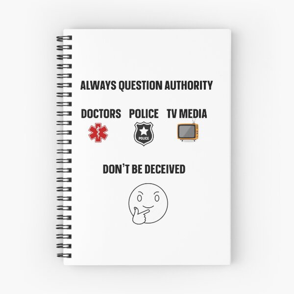 Item preview, Always Question Authority designed and sold by ArtCollectables.